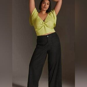 Anthropology mauve Colette pants